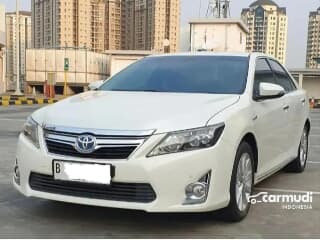 2012 toyota camry hybrid 2.5 hybrid sedan xv50 baterai baru km 73 rb rawatan atpm resmi dari baru plat ganjil pjk oktober 2024 siap pakai otr kredit | Lacak Harga