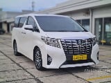 2015 Toyota Alphard 2.5 g van wagon km 29rb service record tdp 40jt