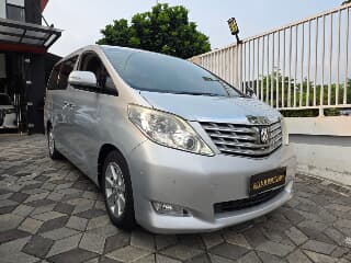 Toyota Alphard G Premium Matic Tahun 2010 Kondisi Mulus Terawat Istimewa Seperti Baru
