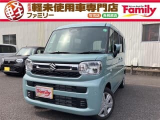 スズキの スペーシアの中古車 with 4 seats and color ブルー