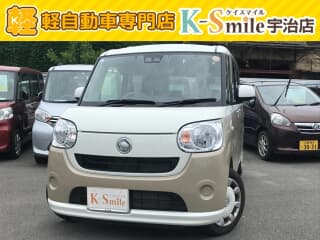 ダイハツの ムーヴキャンバスの中古車 with 4 seats and color ベージュツートン