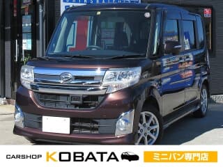 ダイハツの タントの中古車 with 4 seats and color プラムブラウンクリスタルマイカ