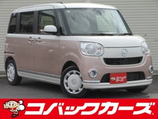 ダイハツの ムーヴキャンバスの中古車 with 4 seats and color ライトブラウン/ホワイトII