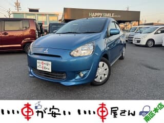 三菱の ミラージュの中古車 with 5 seats and color ブルー