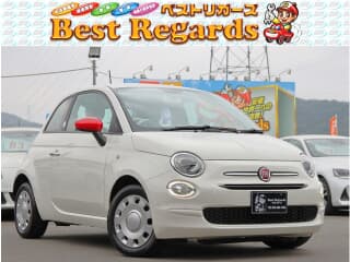 フィアットの 500(チンクエチェント)の中古車 with 4 seats and color ホワイトパール
