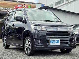 スズキの ワゴンRの中古車 with 4 seats and color ブルーイッシュブラックパール3