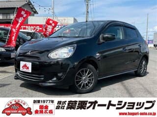 三菱の ミラージュの中古車 with 5 seats and color ピレネーブラックパール