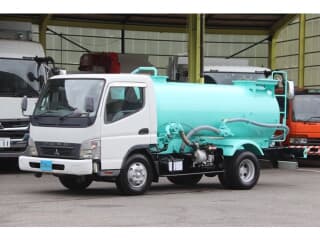 三菱ふそうの キャンターの中古車 with 2 seats and color 白薄青