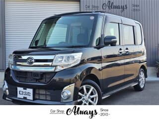 ダイハツの タントの中古車 with 4 seats and color ブラック