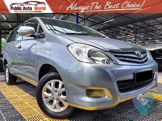 2010 Toyota Innova G 2.0 vvti perfect condition warranty