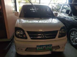 White Mitsubishi Adventure 2012 Manual Diesel for sale in Pasig