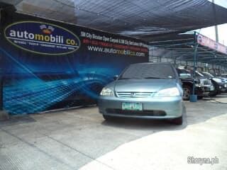 2001 Honda Civic Auto Green Sedan